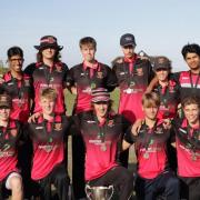 Triumph - Colchester and East Essex Cricket Club's under-19s won the T20 Knock Out Cup Picture: EDDIE BURLE PHOTOGRAPHY