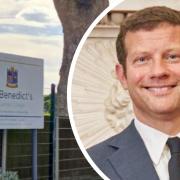 Dermot O'Leary visits former Colchester school as study room is unveiled in his name