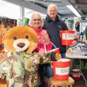 Charity – Mike and Sue Jackson have raised more than £270,000 for the Help for Heroes charity in 12 years