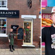 (Left) Mihaela Zahiu, restaurant manager at Lorraine's, which is set to bring Mr Beast's virtual restaurant to Colchester