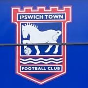 Ipswich Town logo at Portman Road