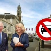Several roads will see special parking restrictions enforced due to King Charles III's special visit