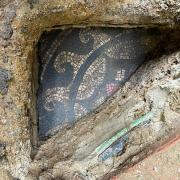 Roman mosaic discovered underneath Lion Walk will stay hidden due to major issue