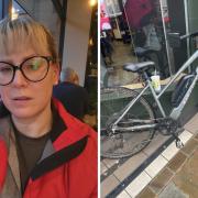Coincidence - Care worker Heidi has been reunited with her beloved Carrera Hybrid Bike, worth £1500, in a strange set of circumstances.