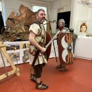Gladiators - Fun times at the Roman Open Day