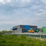 Good progress is being made of the new drive-thru Greggs at the Northern Gateway Leisure Park