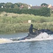 A jet ski rider Essex Police want to speak to in connection with their investigation