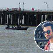 Tragedy - Sujal Sahu drowned after being swept under Clacton Pier by strong currents