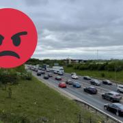 Road rage - the incident took place on the A12 at Colchester
