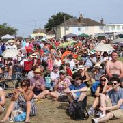 Fun - Last year's festival-goers having a blast