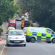 Emergency - police and paramedics were called to Valley Road in Wivenhoe