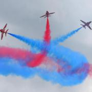 Iconic - the Red Arrows take to the skies at last year's Clacton Airshow event