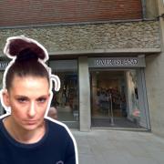 Thief - Jemma Rank stole sunglasses and shoes from River Island