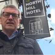 Putting his feet up - Rob Brown is selling The North Hill Hotel after 15 years of running it