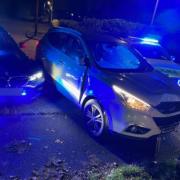 Arrests - Essex Police arrested three teens in connection with the theft of a white Hyundai IX35