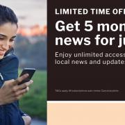Here's how you can subscribe to the Gazette website for five months for just £5