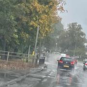 Wet - flooding in Cowdray Avenue