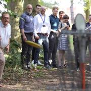 Look out - the University of Essex has unveiled its redesigned disc golf course