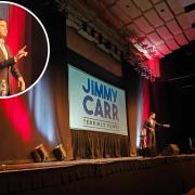 Funny man - Jimmy Carr headlined Charter Hall in Colchester on Wednesday October 18