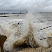 Storm Ciaran has hit Dovercourt and other coastal areas in Essex