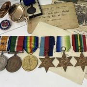 For sale - the incredible set of medals are going under the hammer in Colchester