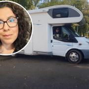 Upset – Patricia Magana-Jones said her family had been left devastated by the loss of the campervan, which was stolen earlier this week