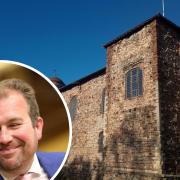 Opportunity - Councillor Darius Laws believes Colchester Castle's roof drainage problems is a chance for a visitor experience