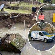 Fears 'further collapses are likely' after Colchester weir crumbles into River Colne