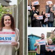 Big Winners - A biggest ever cash prize of 17.1M was distributed to Canvey residents yesterday