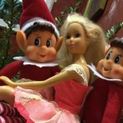 Hi Ken - Barbie with two naughty elves