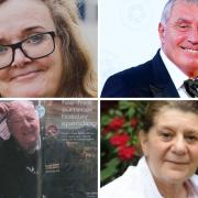 Celebrated - Michaela Benzeval, Peter Shilton, Moira Brock, and Chris Eaton (clockwise from top left), who have all been named on the New Year's Honours List