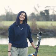 Talented – Eve Elyne, 16, is a keen cricketer as well as being a talented musician