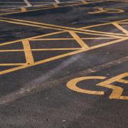 Revoked - An illustrative image of a disabled parking bay