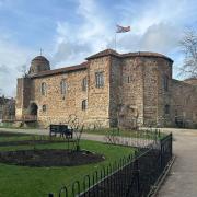 Historic - Colchester Castle in the city centre