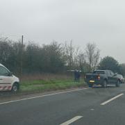Incident - crash on the London-bound carriageway of the A12