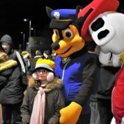 Festive - youngsters meeting Paw Patrol stars at the event in 2022