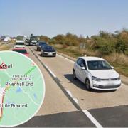 Crash - Slow traffic northbound on the A12