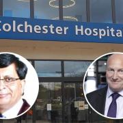 Accepted - The BMA has accepted the government's pay rise ending senior doctor strikes (Left) Dr Devender Khurana and (Right) Nick Hulme chief executive of ESNEFT