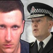 Boss – chief constable BJ Harrington said the force will not give up in its pursuit of Alex Potter