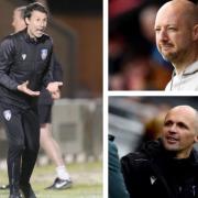 In charge - Danny Cowley, Ben Garner and Matty Etherington all had spells as Colchester United head coach, this season