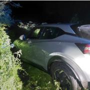 Seized - Essex Police found a ditched Nissan Juke on May 17