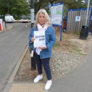 Unhappy – Juliette Bingham said she will be appealing the fine she received from parking operators at Colchester Hospital