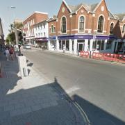 Police officers were called to an incident in Head Street, Colchester, on Monday