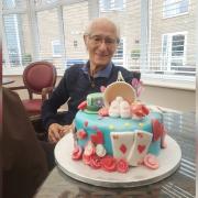 Delicious - Residents and staff worked tirelessly to create the Disney-themed cake