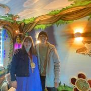 Open- Actor Paul Barber and Lesley Scott-Boutell, Mayor of Colchester, opened the St Fillans sensory room today.