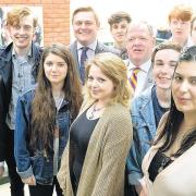 Students quiz would-be MPs