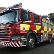 Fire - crews attended a barn fire in Tolleshunt D'Arcy