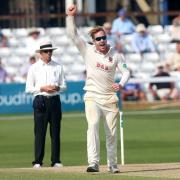 Delight - Essex's Simon Harmer celebrates his first five-wicket haul of the season Picture: GAVIN ELLIS/TGSPHOTO