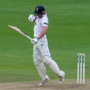 Only Tom Westley showed any resistance, overcoming a tentative start to grow in confidence before he was out for 49 from 113 balls. Picture: TGS Photos