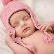 A newborn baby girl. Picture: Free-Images.com